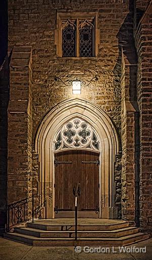 St Francis de Sales Sidedoor_21327-35.jpg - Photographed at Smiths Falls, Ontario, Canada.